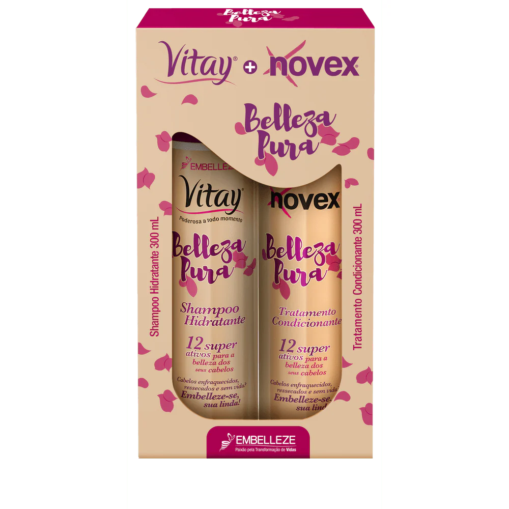 Novex Shampoo And Conditioner And Bellezapura Kit