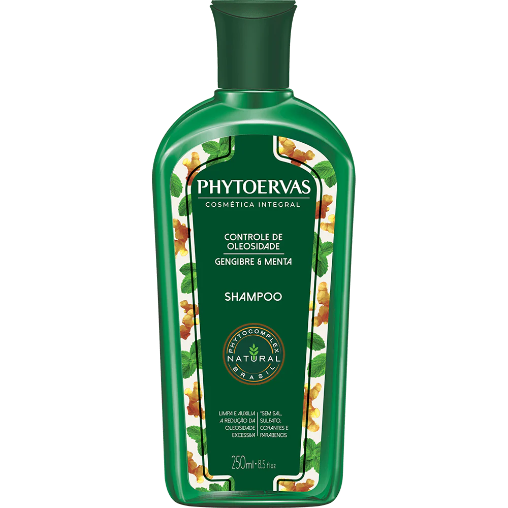 Phytoervas Shampoo Gengibre Oil Control and Mint 250ml