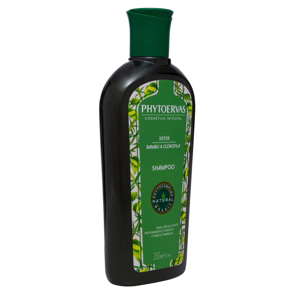 Phytoervas Shampoo Detox Bamboo and Chlorophila 250ml - Image 2