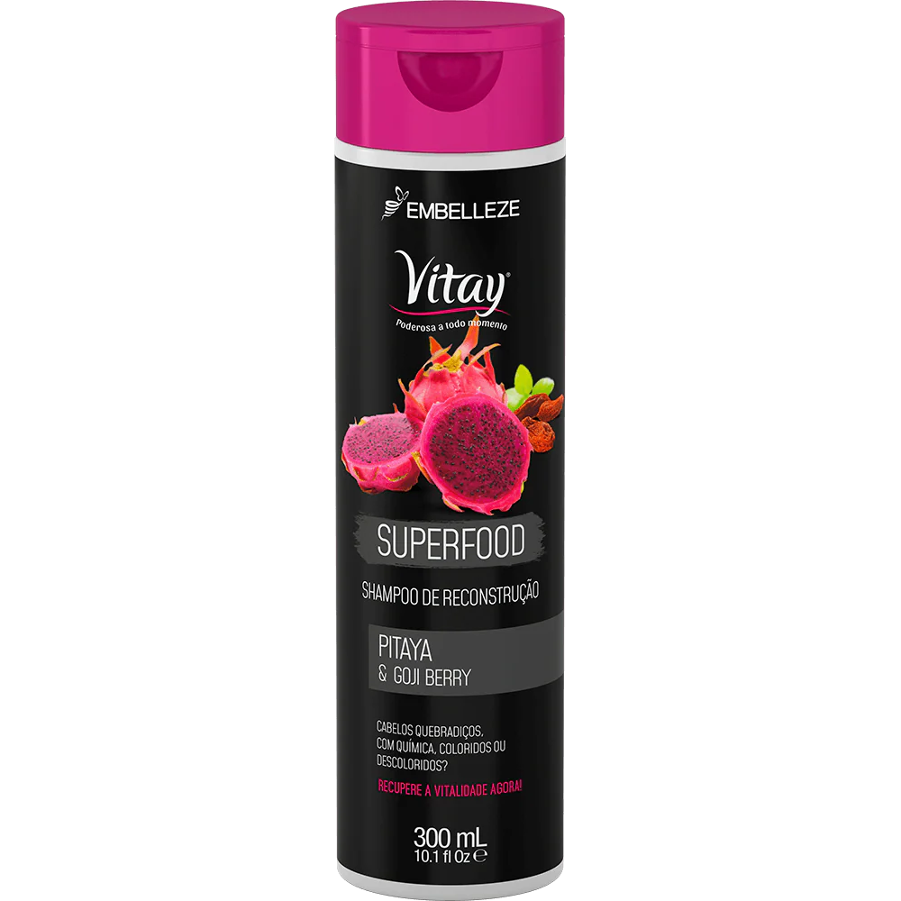 Vitay Shampoo Superfood Pitaya And Gojiberry 300ml