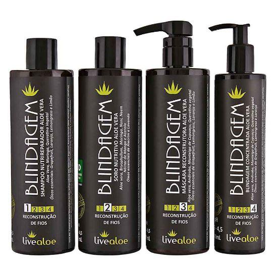Shielding Andiroba Aloe Vera Moisturizing Replenishing Kit 3 Products - Livealoe