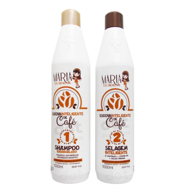 Maria Escandalosa Cafe / Coffee Intelligent Keratin Sealant Progressive Brush Kit 2x1L - Maria Escandalosa - Image 3