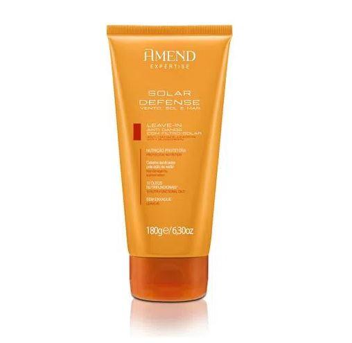 Solar Defense Anti Damage Leave-In 12 Nutrifunctional Oils Finisher 180g - Amend
