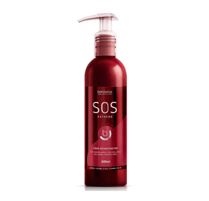 SOS Extreme Anti Hair Rubber Fiber Reconstruction Anti Loss 240ml - Borabella - Image 2