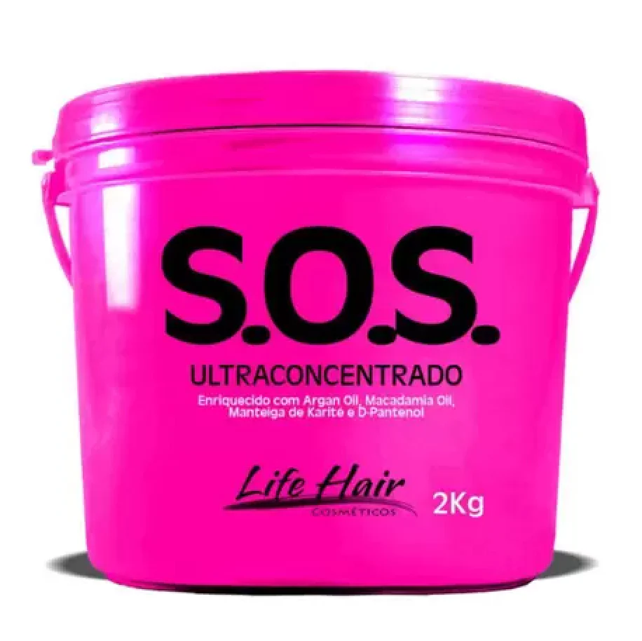 Sos Ultra Capillary Reconstruction Capillary Life Hair 2kg - Life Hair