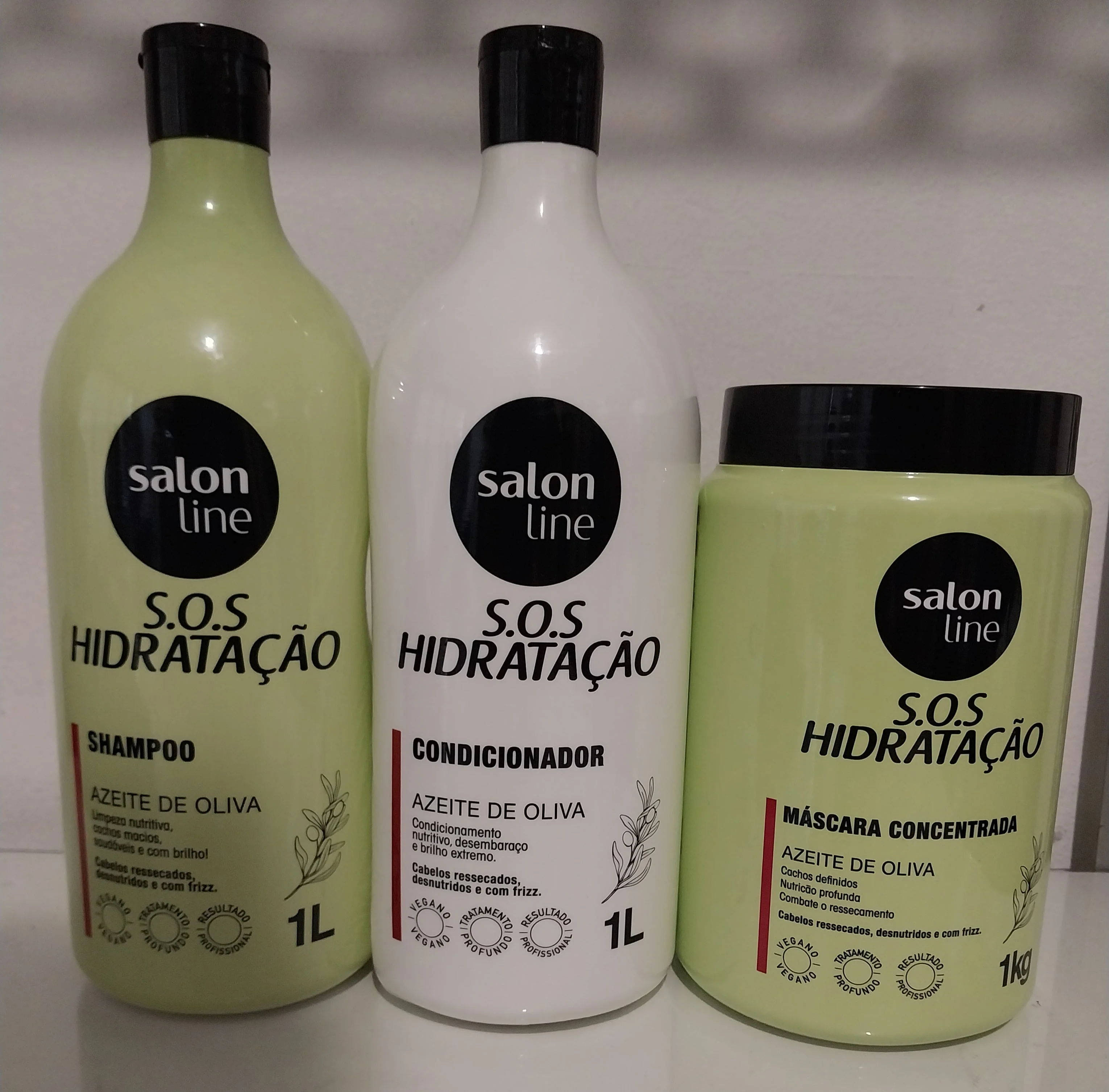 Salon Line SOS Ultra Curls Hydration Vegan D-Panthenol Olive Oil Treatment 3x1 - Image 2