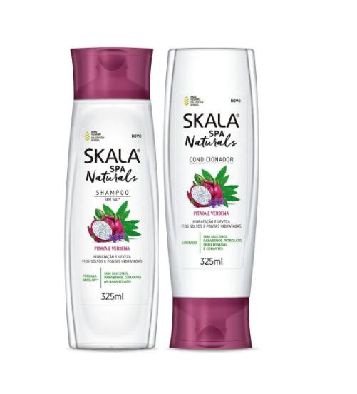 Spa Naturals Pitaya & Verbena Stranghtening Shine Treatment Kit 2x325ml - Skala