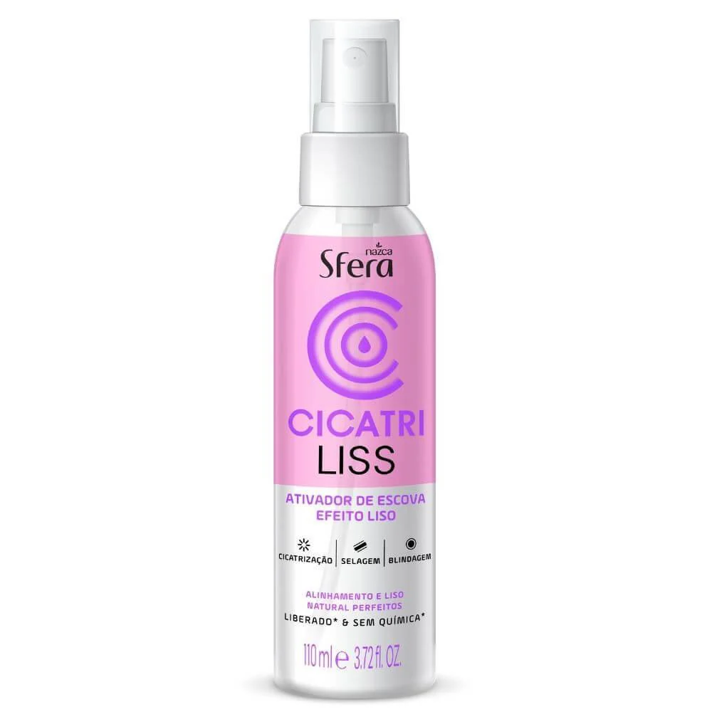 Sfera Spray Cicatriliss Thermal Protection Hair Activator Finisher 110ml - Nazca