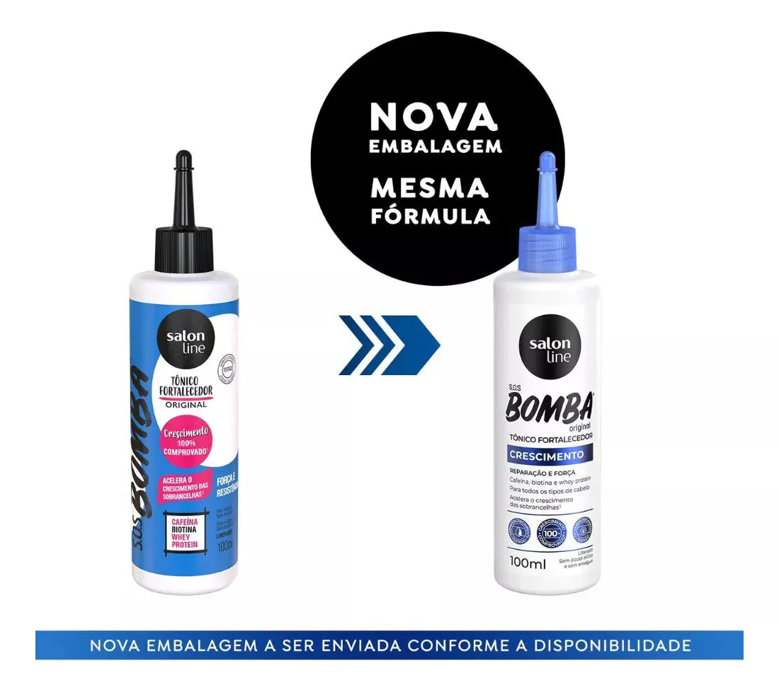 Salon Line Strenght Hair Grow Original Whey Protein SOS Bomba Kit 3 Products - Image 5