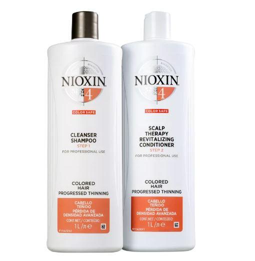 System 4 Natural Hair Advanced Tuning Anti-breakage Kit 2x1000ml - Nioxin