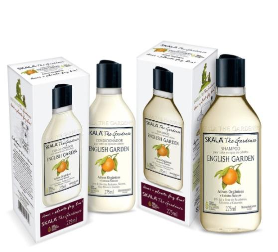 The Gardeners English Garden Vitamin C Organic Vegan Kit 2x275ml - Skala