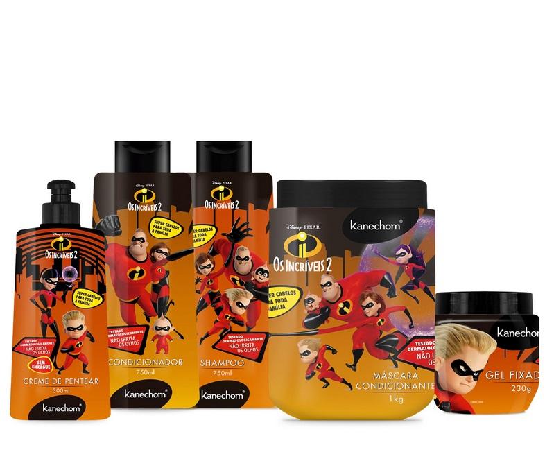 The Incredibles Super Daily Home Care Kids Treatment Kit 5 Prod. - Kanechom
