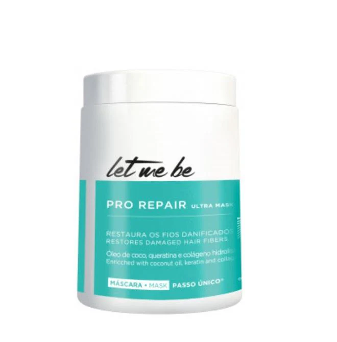 Let Me Be Pro Repair Ultra Mask w/ Coconut Oil, Keratin and Collagen 1kg - ProSalon - Image 3