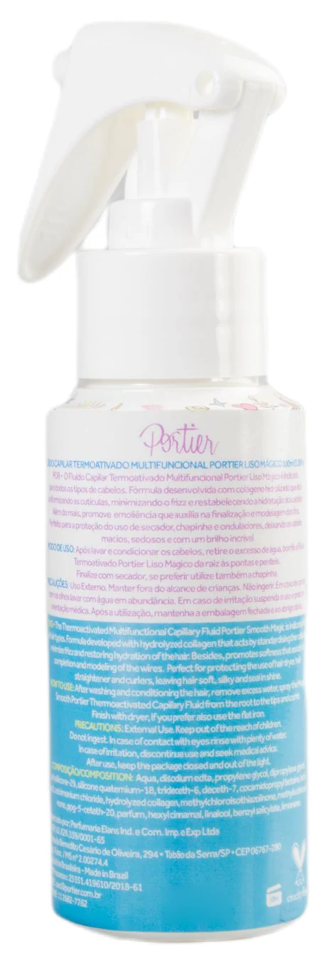 Thermoactivated Magic Smooth Hair Protection Fluid Finish Spray 100ml - Portier - Image 2