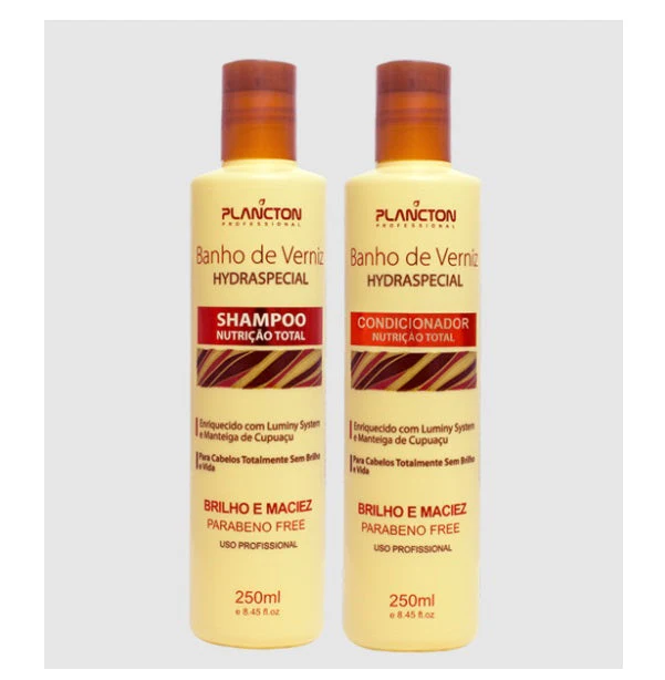 Varnish Bath Revitalizing Restore Treatment Kit 2x250ml - Plancton Professional