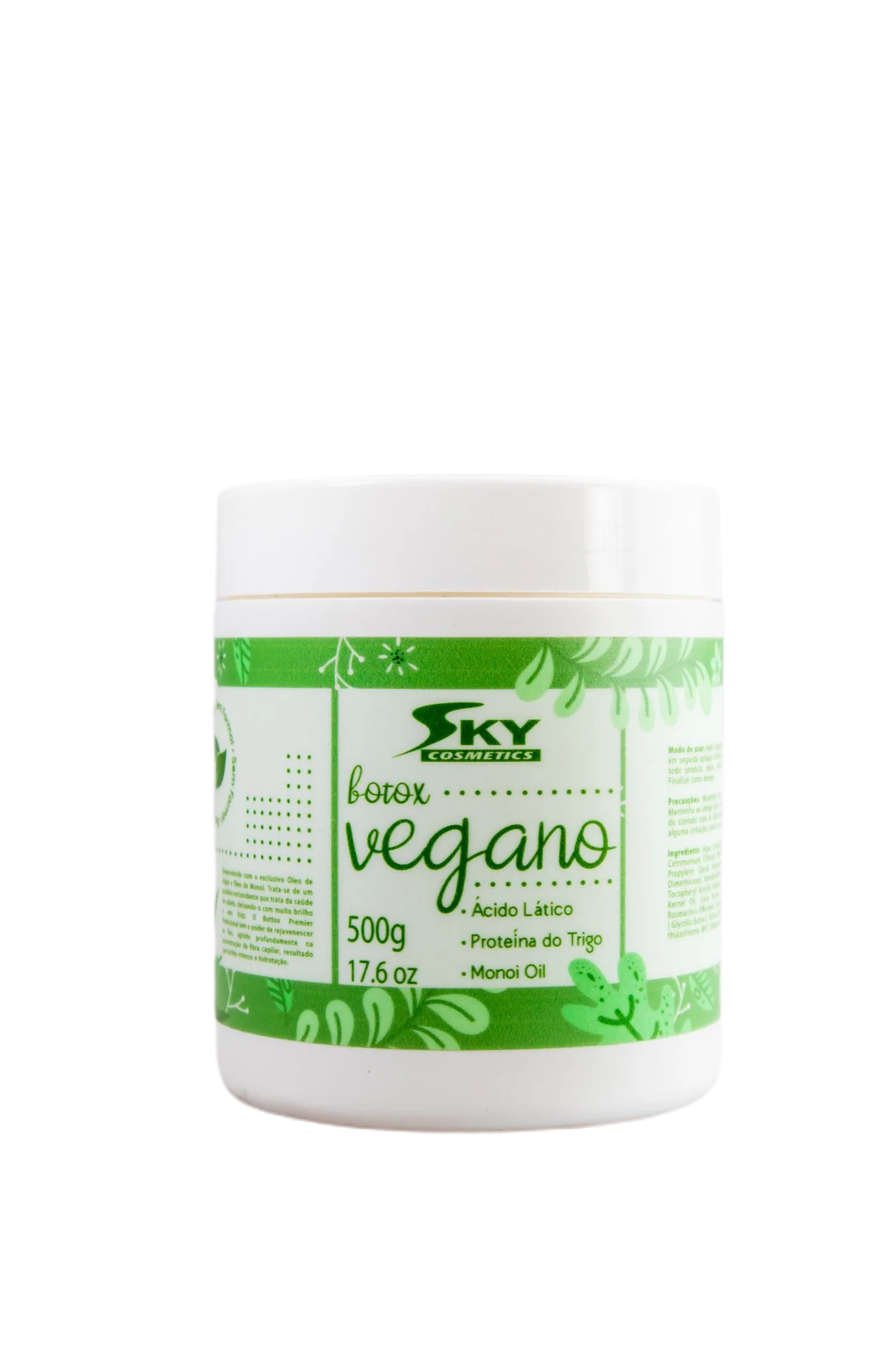 Vegan Botox Formol Free Strengthening Treatment Cream 500g - Sky Cosmetics