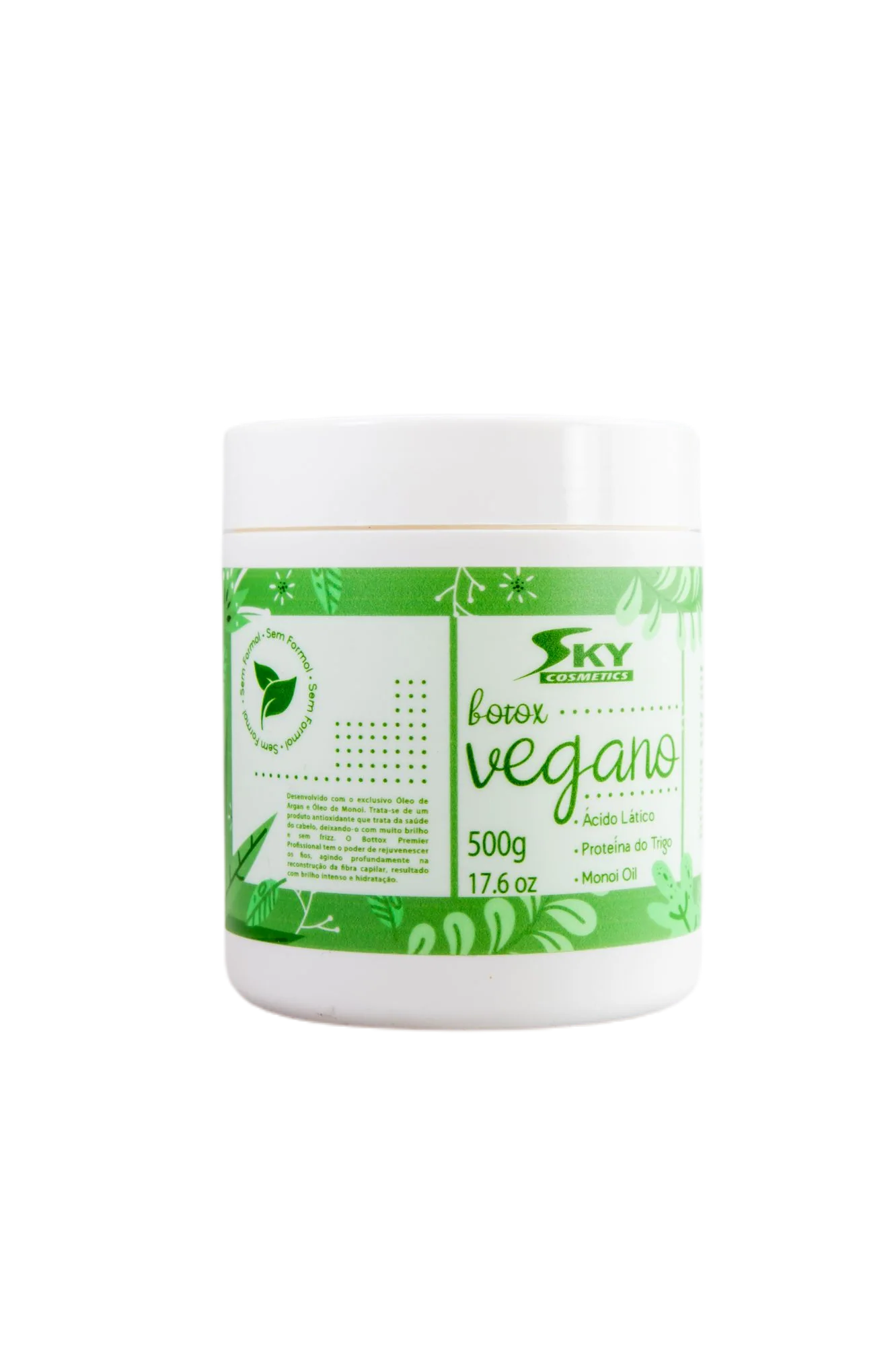 Vegan Botox Formol Free Strengthening Treatment Cream 500g - Sky Cosmetics - Image 2