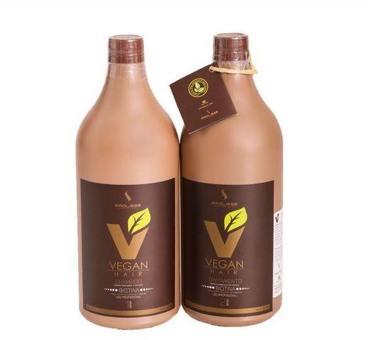 Vegan Hair Organic Progressive Brazilian Blowout Biotin Kit 2x1L - Prolisse