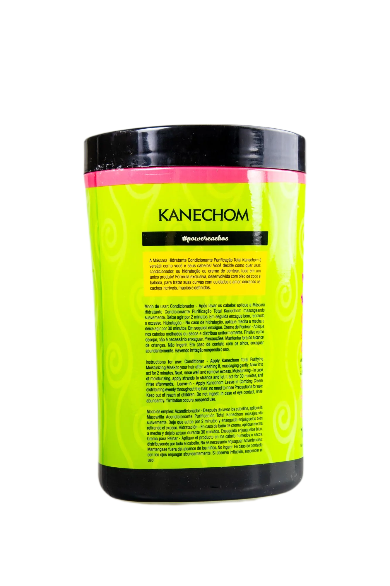 Vegan Power Cachos 3 in 1 Conditioner Combing Curly Hydration 1Kg - Kanechom - Image 5