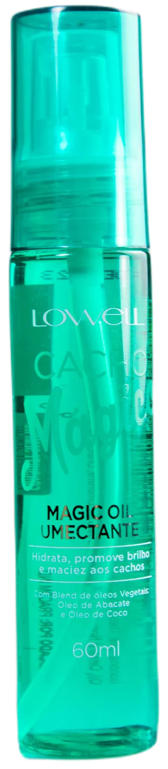 Vegetal Blend Moisturizing Shine Softness Magic Curl Humectant Oil 60ml - Lowell