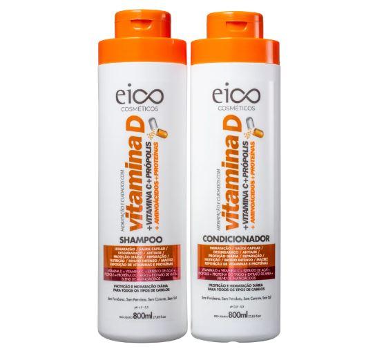 Vitamin D + Propolis Amino Acids Proteins Replacement Treatment Kit 2x800 - Eico