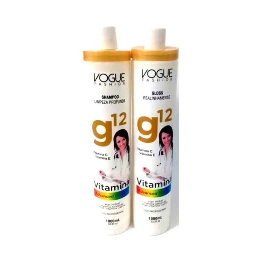 Vitamins Advanced Formula Hair Alignment Treatment G12 Kit 2x1L - Vogue Fashion - Image 2
