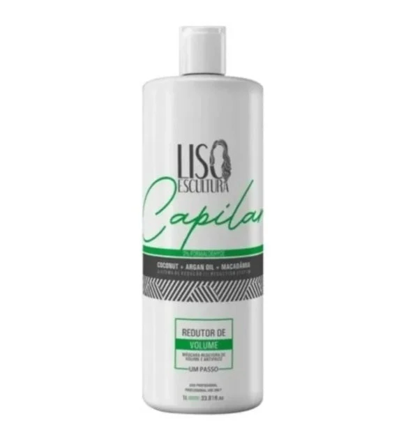 Volume Reducer Progressive Brush Coconut Argan Macadamia 1L - Liso Escultura - Image 2