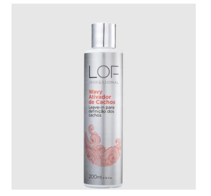 Wavy Curls Activator Leave-in Hair Definition Finisher 200ml - LOF Professional