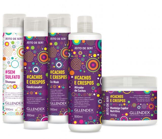 Way to Be Jeito de Ser Curly Wavy Hair Vegan Treatment Kit 5 Products - Gllendex