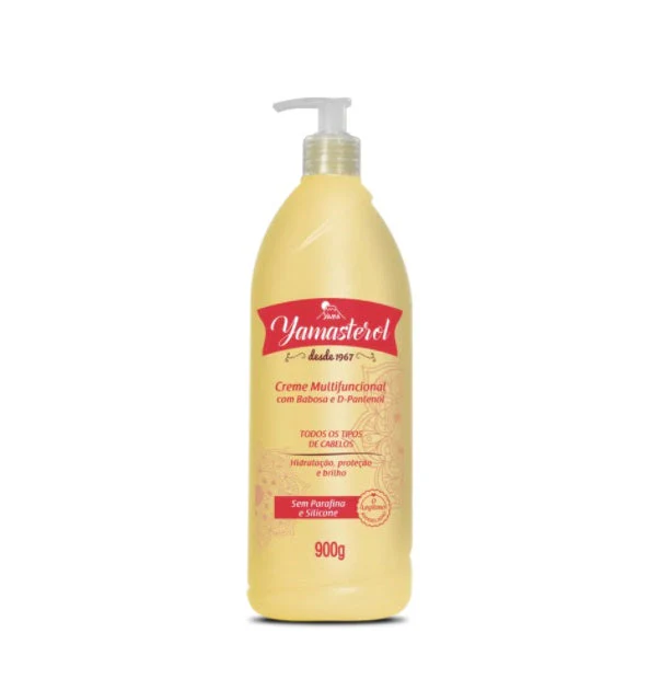 Yamasterol Babosa Aloe Vera D-Panthenol Hair Multifunctional Cream 900g - Yamá - Image 2
