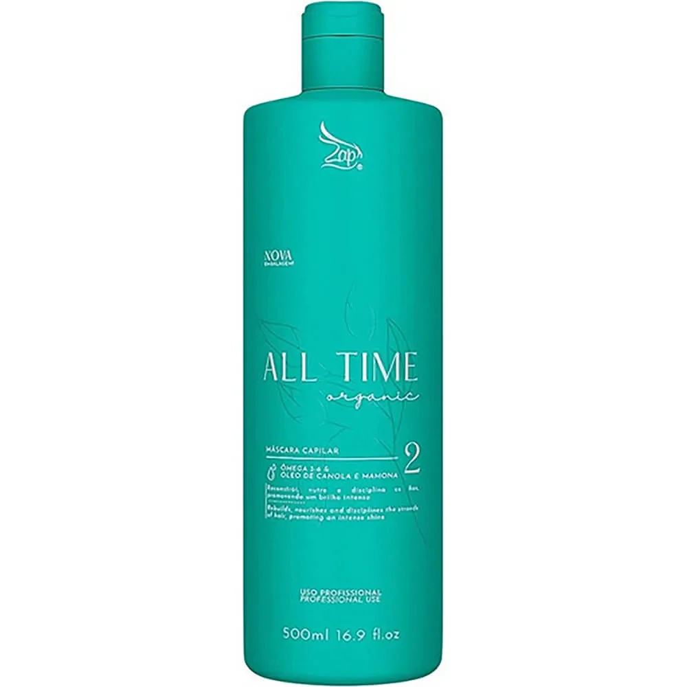 Zap Cosmetics All Time Organic Mask 500ml / 16.9 fl oz